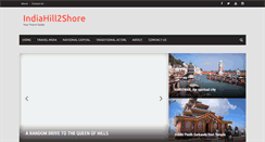 Desktop Screenshot of indiahill2shore.com