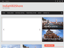 Tablet Screenshot of indiahill2shore.com